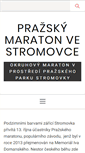 Mobile Screenshot of prazskymaraton.cz